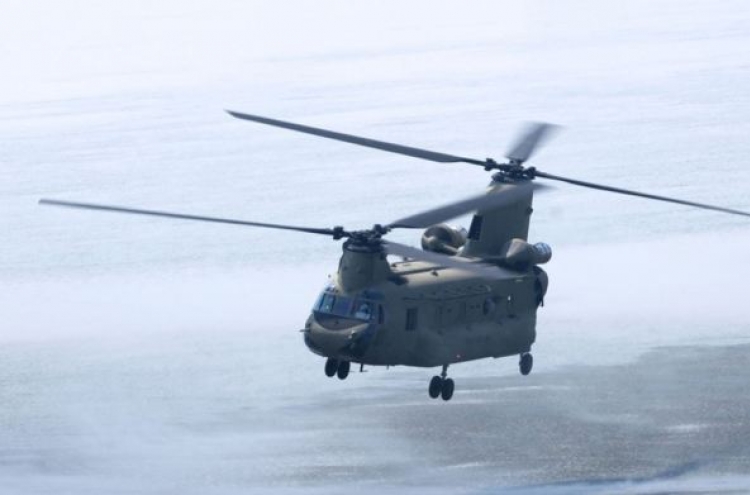 S. Korean defense contractor to supply parts for Boeing Chinook