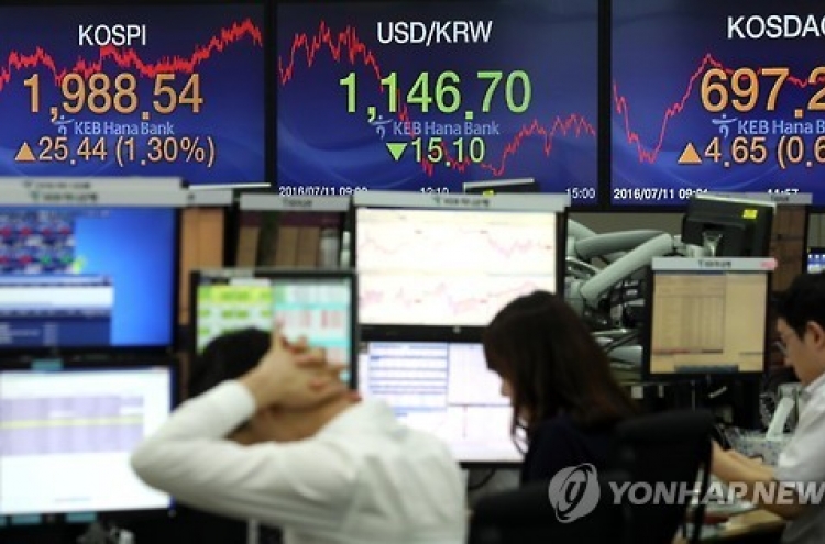 Korean stocks spike 1.3% on improved investor sentiment