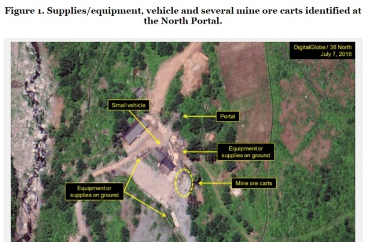 N. Korea's nuclear test site shows 'high-level activity': 38 North