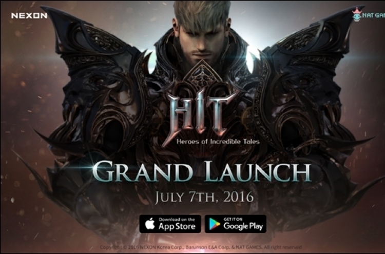 Nexon’s mobile game ‘HIT’ downloads exceed 1 million