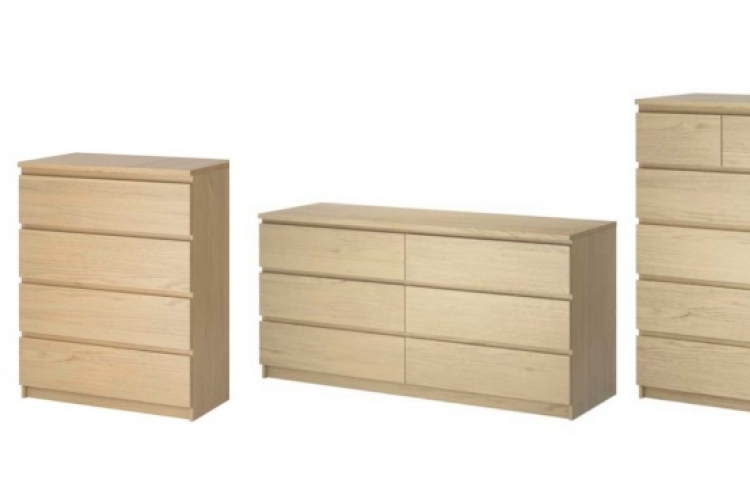 Ikea refuses to recall dressers in Korea after selling 100,000 units