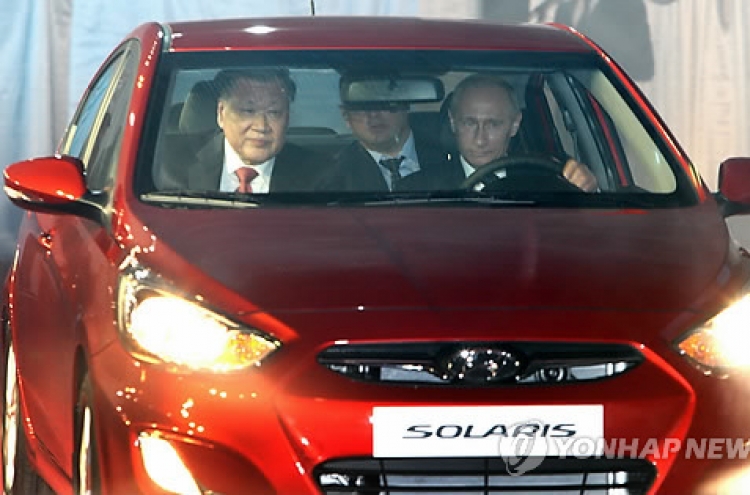 Hyundai's Solaris best selling car in Russia