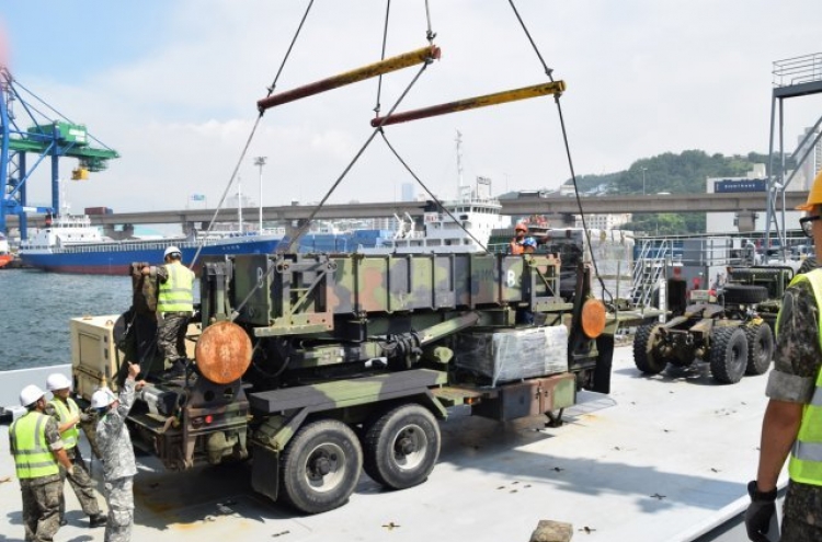 USFK holds missile defense training