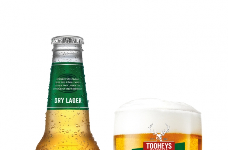 Tooheys Extra Dry beer comes to Korea