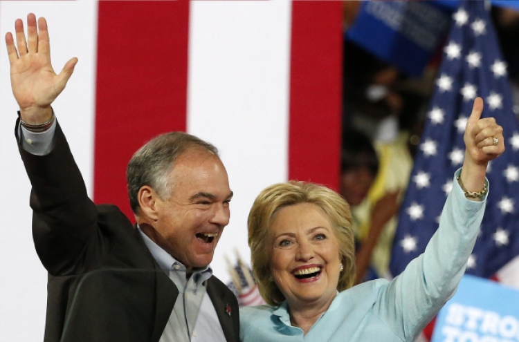 [Newsmaker] Kaine wows as Clinton running mate