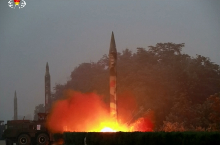 N. Korea fired 31 ballistic missiles in past 5 years