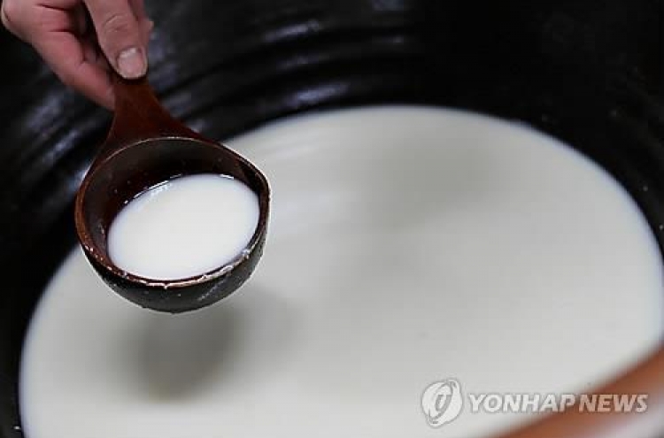 Seoul to codify int'l safety standard for makgeolli