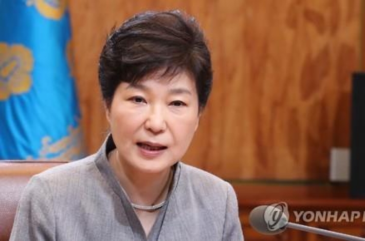 Park takes swipe at opposition lawmakers