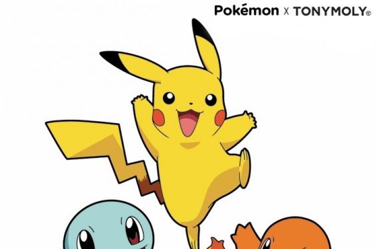 TonyMoly rides on Pokemon craze