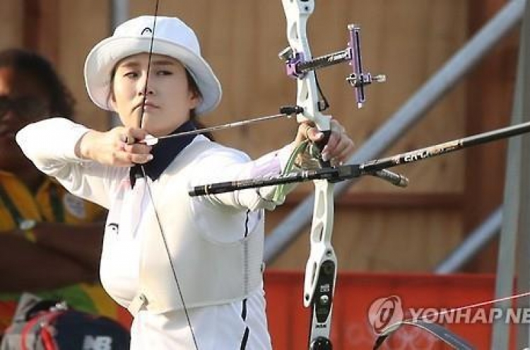 <올림픽> 기보배 "들떴던 분위기…김우진 경기 보며 정신 번쩍 들어"