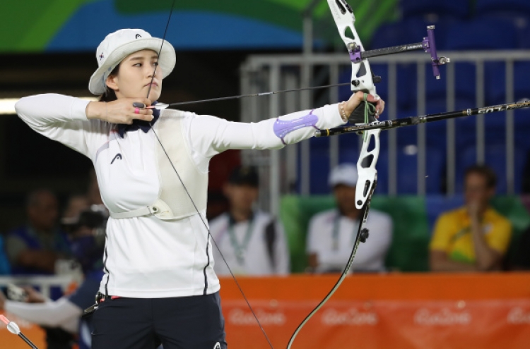 In tough, windy conditions, South Korean talent rises to top in archery