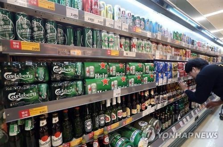 Imported beers enjoy boom amid summer heat