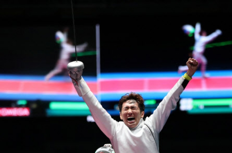 Rio gold medal journey, not destination, for Korean fencer