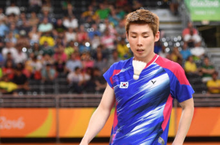 Korean man eliminated in badminton singles quarters