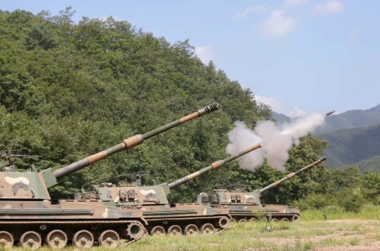 S. Korea to conduct largest-ever artillery drill to check N. Korean provocations