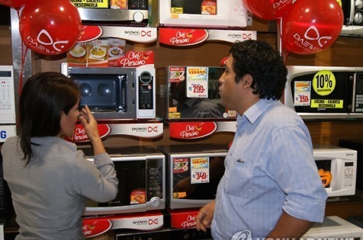 Global sales of Dongbu Daewoo's localized microwave ovens hit 1.5 mln