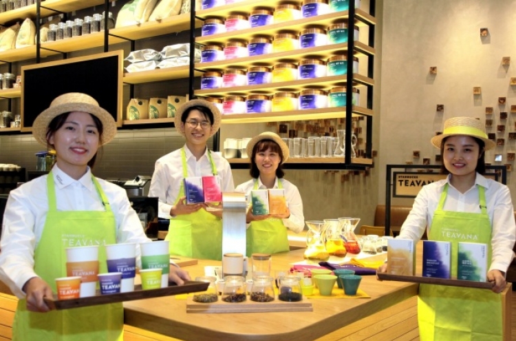 Starbucks to launch tea brand next week in Korea