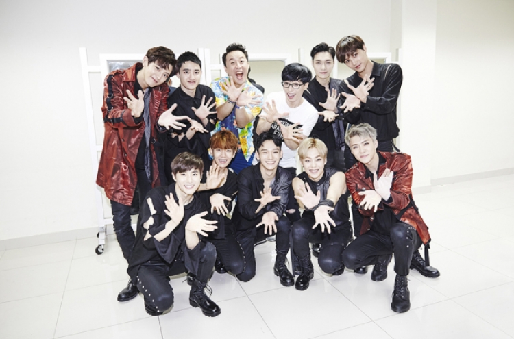 EXO and Yoo Jae-suk to release collaborative single