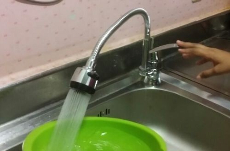 Price of tap water to rise 4.8% this week