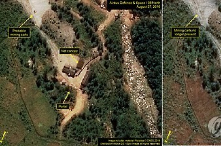 Activity at NK nuke site may indicate preparations for another test