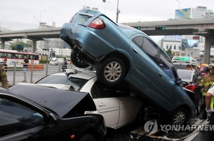 Traffic accidents in Seoul most frequent at Yeongdeungpo intersection