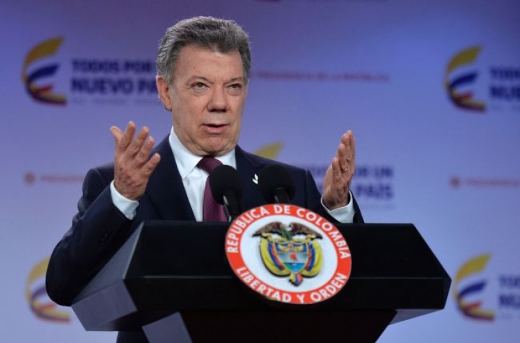 [Newsmaker] Colombia's Santos wins Nobel Peace Prize