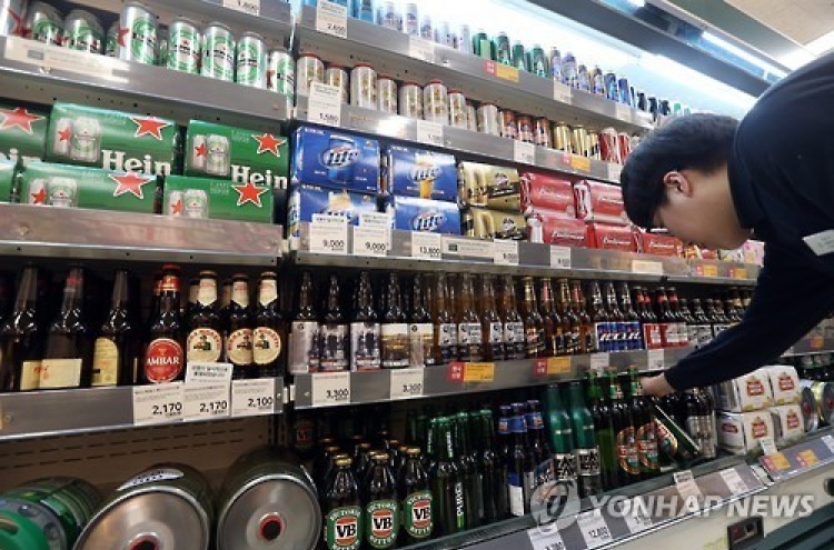 Imported beer sales at discount stores on steady rise