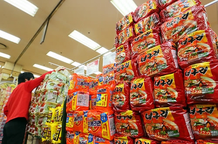 Korean ramyeon expands presence in Taiwan