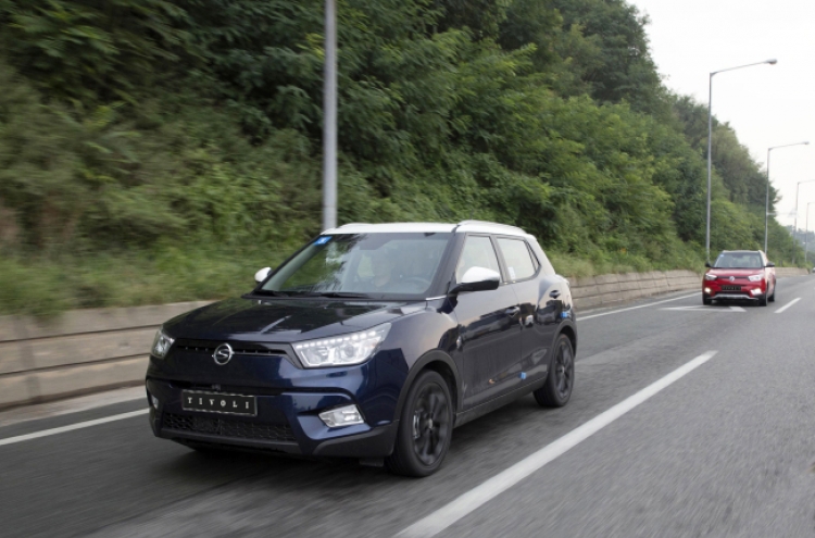 SsangYong’s Tivoli maintains lead in compact SUV market