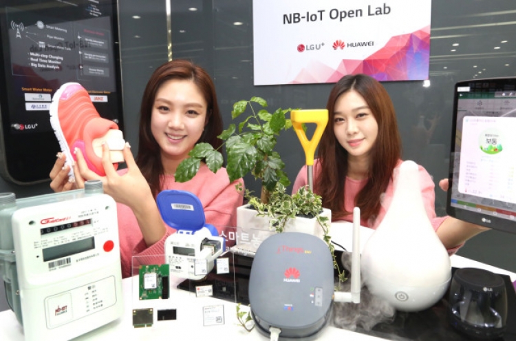 LG Uplus, Huawei aim to foster Korea’s NB-IoT market