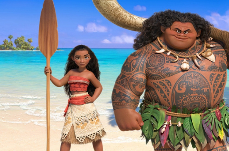 Disney's 'Moana' tops N. American movie charts