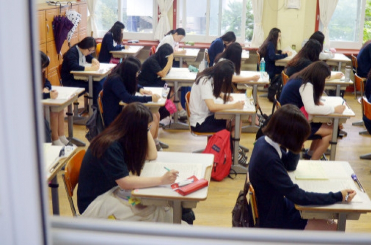 South Korea’s ranking drops in PISA test