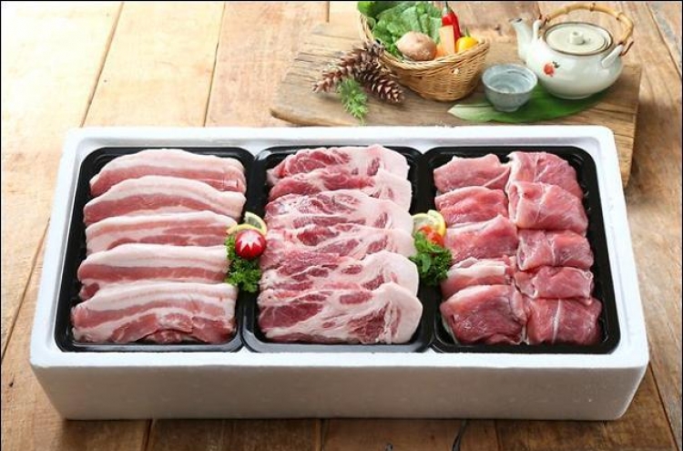 Pork gift sets in demand due to anti-graft law