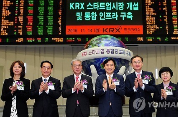 S. Korea's 3rd bourse grows sharply in 2016
