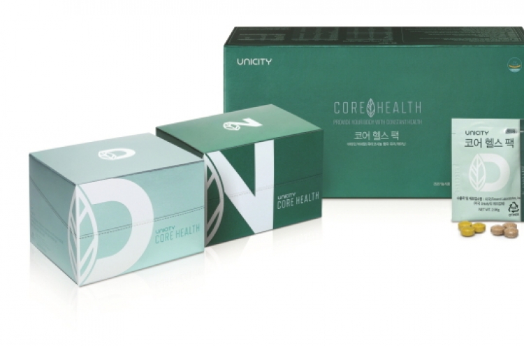 Unicity Korea launches new multivitamin ‘Core Health Pack’