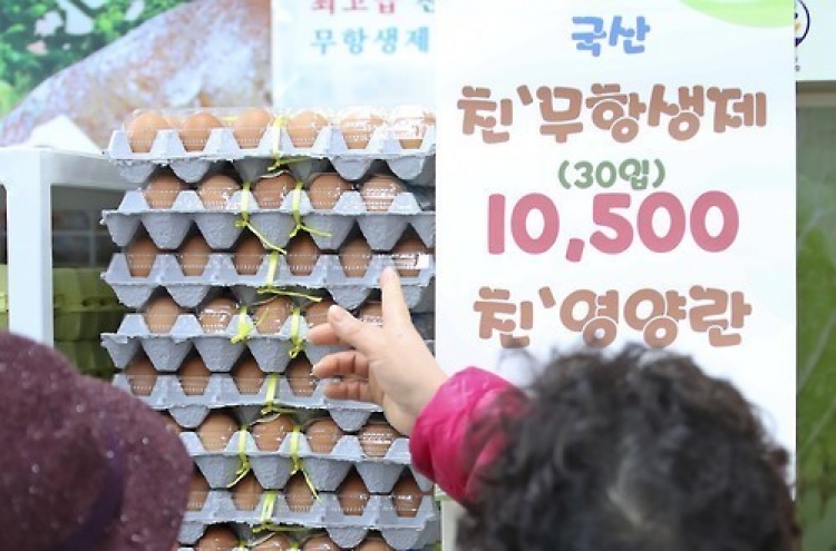 Korea struggles to contain egg prices with tariff-free imports