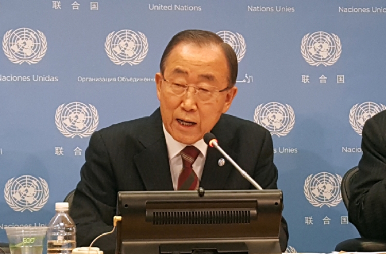 Former UN chief Ban seen as distancing himself from Park