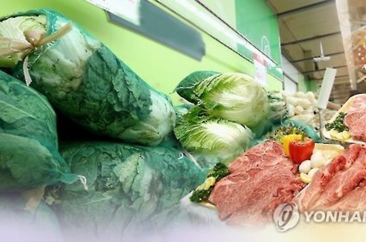 Korea's food price inflation highest among OECD states