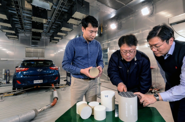 Hyundai Motor develops heat resistant catalyst