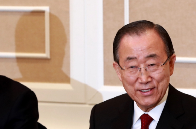 Former UN chief Ban renews his support for constitutional revision