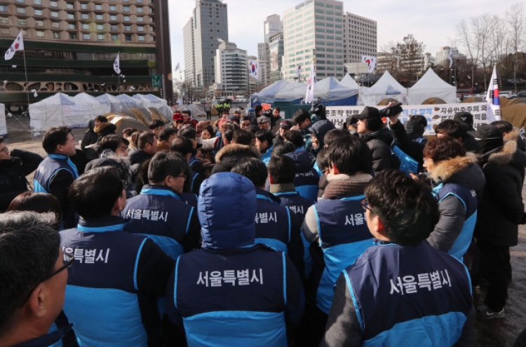 City disallows pro-Park supporters’ protest tents