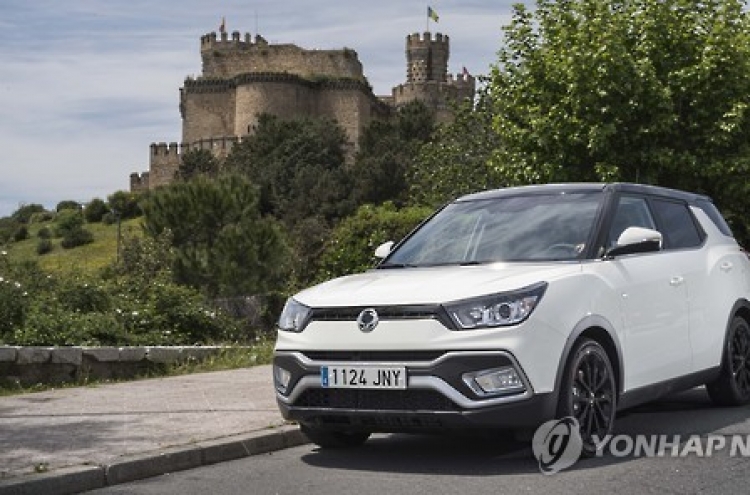 Ssangyong Motor's January sales up 3.4% on-year as Tivoli rolls on