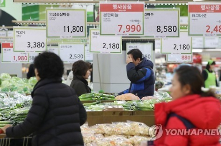 Korean consumers expect higher prices this year