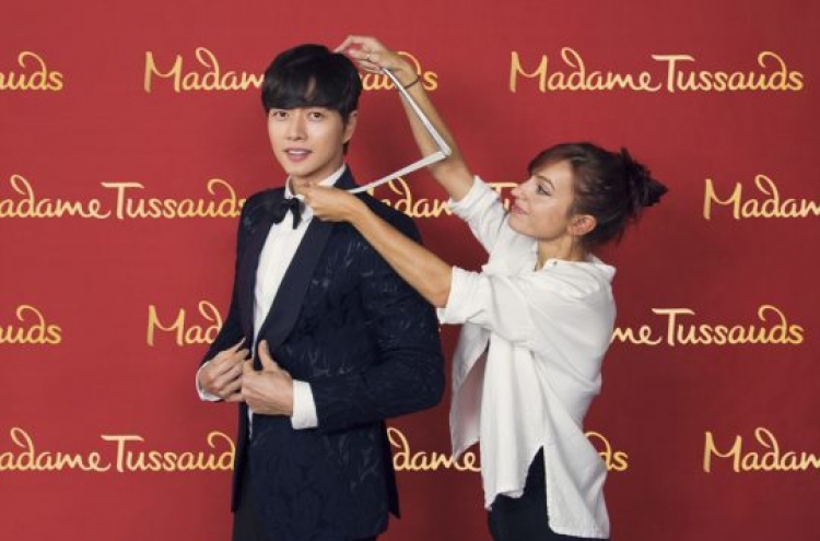 Actor Park Hae-jin's wax figure to be unveiled in Hong Kong