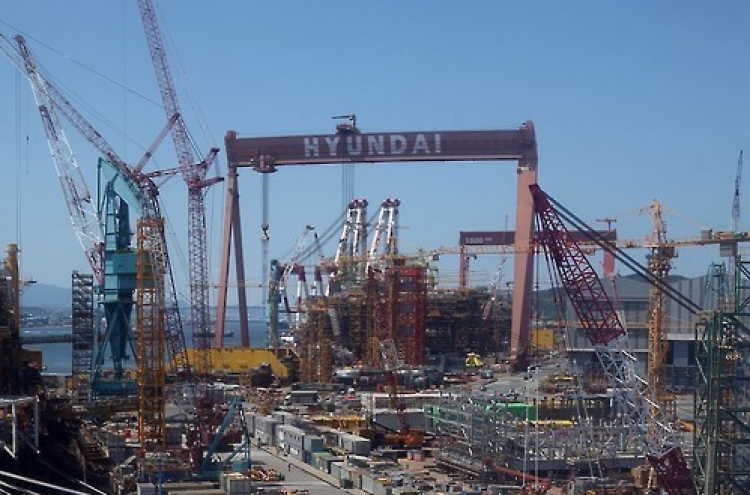 Hyundai Heavy returns to black in 2016 on reduced costs