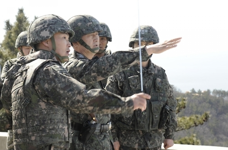 Korea's top naval officer calls for readiness at inter-Korean border