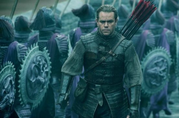 Monsters intrude on a culture clash in ‘Great Wall’