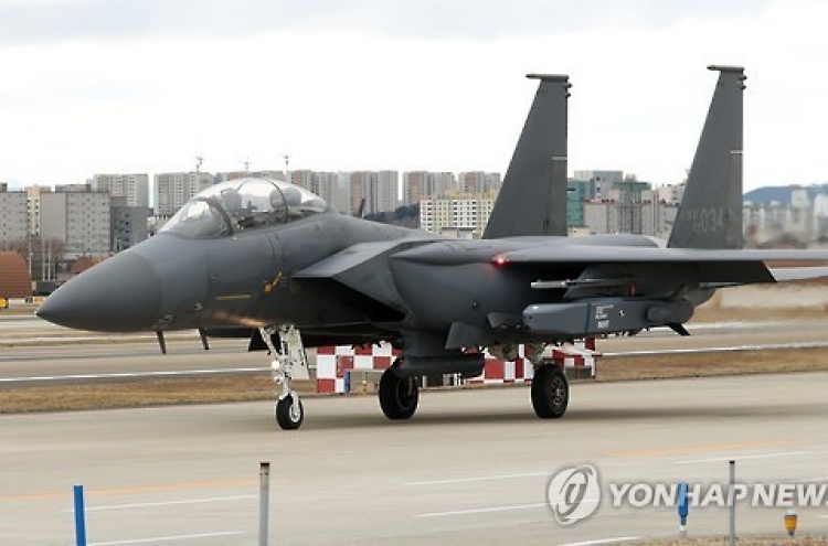 Boeing wins 5-year contract to sustain Korea's F-15K fleet