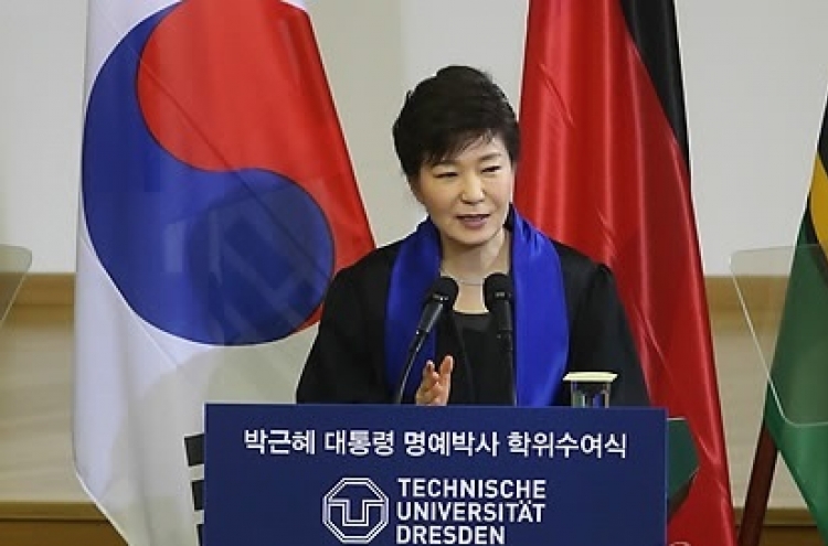 Korea views Park's key proposals for unification as valid