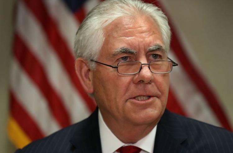 Tillerson calls for China to use influence over N. Korea